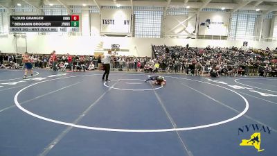 Round 3 - Louis Granger, Olde North Wrestling Academy vs Benjamin Brooker, Johnstown Pee Wee Wrestling Club