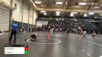 82 lbs Prelims - Damian Cardenas, Bennett vs Kody Larson, Patriot Wrestling Inc