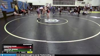 285 lbs Quarterfinal - Donovan Mann, Berthoud vs Trenton Jenkins, Scottsbluff