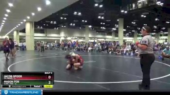 113 lbs Round 1 (10 Team) - Mason Fox, CLWC / IWC vs Jacob Spoor, STL White