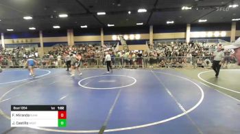 120 lbs Round Of 32 - Francisco Miranda, Sunnyside WC vs Jeremiah Castillo, West Valley HS