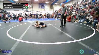 46 lbs 3rd Place - Kolter Gay, Blackwell Wrestling Club vs Carsen Lacy, Miami