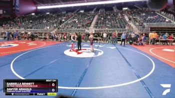 115-121 lbs Round 1 - Gabriella Bennett, Big Piney Pinners Wrestling Club vs Sawyer Arnhold, Shoshoni Sharp Shooters