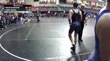 160 lbs Cons. Round 2 - Jonny Martin, GI Grapplers vs Nolan Blanchard, Bennington Wrestling Club