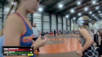 90 lbs Quarterfinals (8 Team) - Ava Wightman, Foxfire vs Marley Frank, NE United