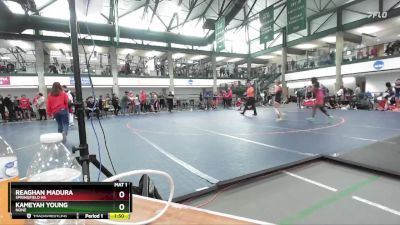 109-120 lbs Quarterfinal - Kameyah Young, None vs Reaghan Madura, Springfield HS