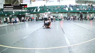 125 lbs Champ. Round 2 - Ty Henderson, Purdue vs Orion Wilson, GVSU