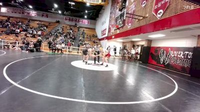 165 lbs Champ. Round 1 - Brodey Wilcox, Natrona County vs Nathan Haderlie, Star Valley