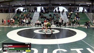 175 lbs Champ. Round 1 - Finn Hanna, St Mark`s vs Jesse DeNegri, Delbarton