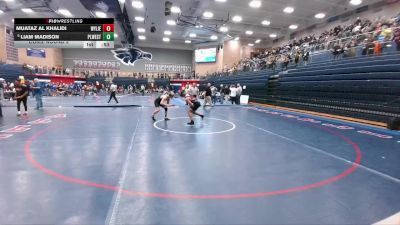 165 lbs Cons. Round 2 - Liam Madison, Plano West vs Muataz Al Khalidi, Wylie