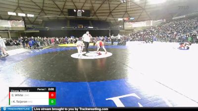 113 lbs Champ. Round 2 - Kaidan Taijeron, Washington vs Carter White, Lake Stevens Wrestling Club