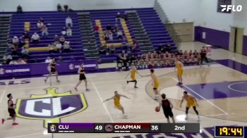 Replay: Chapman vs Cal Lutheran | Jan 20 @ 4 PM