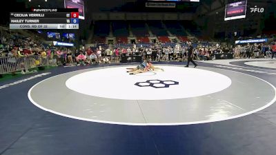 125 lbs Cons. Rd Of 32 - Cecilia Verrilli, CT vs Hailey Turner, VA