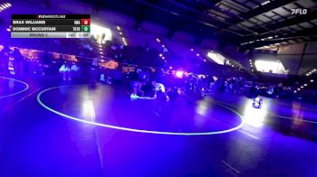 75-82 lbs Round 2 - Dominic McCurtain, Top Of The Rock vs Brax Williams, Sanderson Wrestling Academy