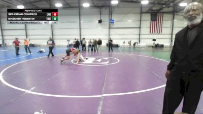 115 lbs Round 5 (3pm Friday) - Massimo Perentin, Team Gotcha vs Sebastian Cisneros, Cali Red