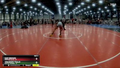 115 lbs Rd# 9- 2:15pm Saturday Final Pool - Vincenzo Tullo, Bitetto Trained vs Sam Brown, Nebraska Elite