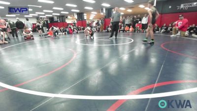 95 lbs Rr Rnd 3 - Maddex Ewy, Cowboy Elite 15u vs Braxton Baker, Ponca City