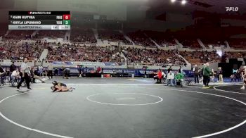 107-D2 Quarterfinal - Khyla Lipumano, Yuma Catholic High School vs Kairi Kutyba, Poston Butte High School