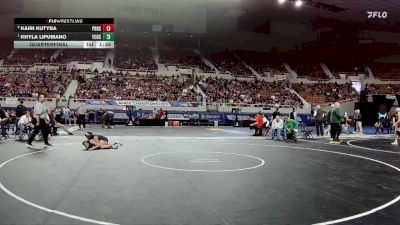 107-D2 Quarterfinal - Khyla Lipumano, Yuma Catholic High School vs Kairi Kutyba, Poston Butte High School