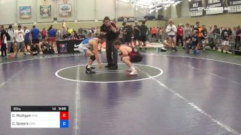 86 kg Round Of 128 - Cody Mulligan, Edinboro vs Caleb Spears, Strong & Courageous