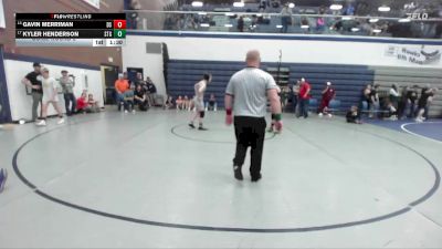 125 lbs Cons. Round 2 - Gavin Merriman, Declo Stingers vs Kyler Henderson, Small Town Grims