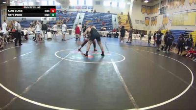 215 lbs Round 6 (8 Team) - Kian Blyss, SOWA /HWC vs Nate Pond, Cocoa Beach WC