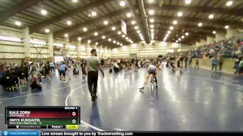 119 lbs Round 3 (4 Team) - Onyx Kunsaitis, Gold Rush Wrestling vs Kale Zorn, Utah Green