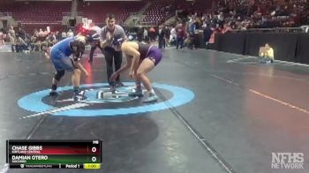 4A 215 lbs Cons. Round 2 - Chase Gibbs, Kirtland Central vs Damian Otero, Socorro