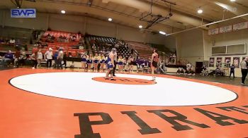 157 lbs Quarterfinal - Tevin Minney, Cushing High School vs JJ Schuler, Berryhill High School