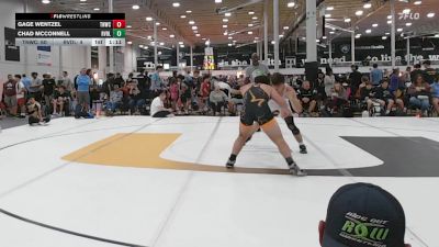 174 lbs 5th Place - Gage Wentzel, Team Nauman Silver Fox - HSC vs Chad McConnell, Revival Pink - HSC