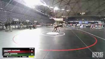 2A 138 lbs Cons. Round 2 - Jaxon Johnson, North Kitsap vs Zachary Martinez, Orting