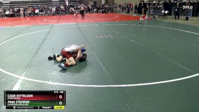 80 lbs Cons. Round 1 - Cade Kittelson, Minnewaska vs Finn Stemper, Caledonia/Houston