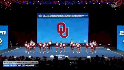 University of Oklahoma [2026 All Girl Division IA Finals] 2026 UCA & UDA College Cheerleading and Dance Team National Championship