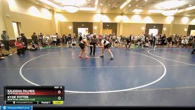 180+ Round 3 - KaLeigha Palmer, Bear River Wrestling Club vs Kyzie Potter, Bear River Wrestling Club