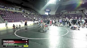 105 lbs Champ. Round 1 - Dallas Garcia, Westside Wrestling Club vs Parker Ramsey, Black Fox Wrestling Academy