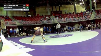 138 lbs Semis & 3rd Wb (16 Team) - Treyton Kropatsch, Columbus vs Zaen Green, Kearney