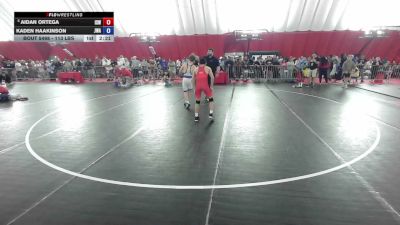 113 lbs Champ. Rd Of 16 - Aidan Ortega, IZZY Style Wrestling vs Kaden Haakinson, Jackrabbit Wrestling Academy