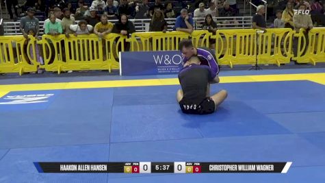 Christopher William Wagner vs Haakon Allen Hansen 2025 Pan IBJJF Jiu-Jitsu No-Gi Championship