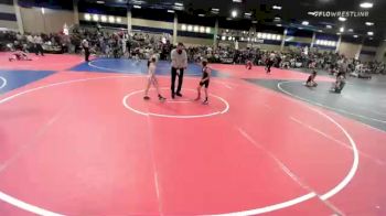 58 lbs Quarterfinal - Blake Bevers, Gold Rush Wr Ac vs Preston Beckett, Nwwc