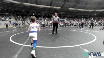 46 lbs Round Of 64 - Rett Doss, OKC Saints Wrestling vs Liam Canady, Berryhill Wrestling Club