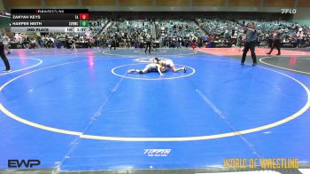 72 lbs 2nd Place - Zanyah Keys, Team Aggression vs Harper Neith, Steel Valley Renegades