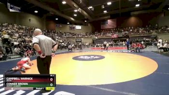 Cons. Round 3 - Conner Brown, Summit Academy vs Campbell Warnick, Delta