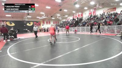 170 lbs Champ. Round 1 - Jade Martinez, South El Monte vs Jesalynn Perez, Fullerton