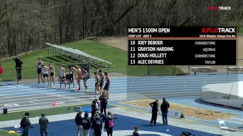 Men’s 1500m Open, Heat 5