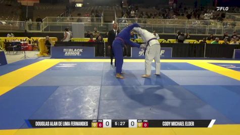 Cody Michael Elder vs Douglas Alan De Lima Fernandes 2025 Pan Jiu Jitsu IBJJF Championship