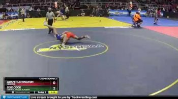 II-145 lbs Champ. Round 2 - Sixx Cook, Central Valley Academy vs Adam Huntington, Newfane