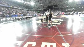 Girls 1B/2B/1A 110 Cons. Round 2 - Alina Valentin, Royal (Girls) vs Cedar Henderson, Vashon Island (Girls)