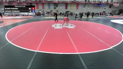 110 A Cons. Round 1 - Eliana Paramo, North Central (IL) vs Tiffany Stoshak, Sacred Heart
