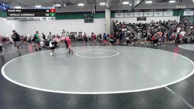 132 lbs Quarterfinal - Adam Rea, Open Mats vs Apollo Cardenas, The Best Wrestler