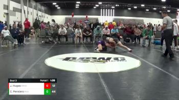 139 lbs Quarterfinals (8 Team) - CJ Pensiero, Roundtree Wrestling Academy vs Jake Huges, Beast Mode